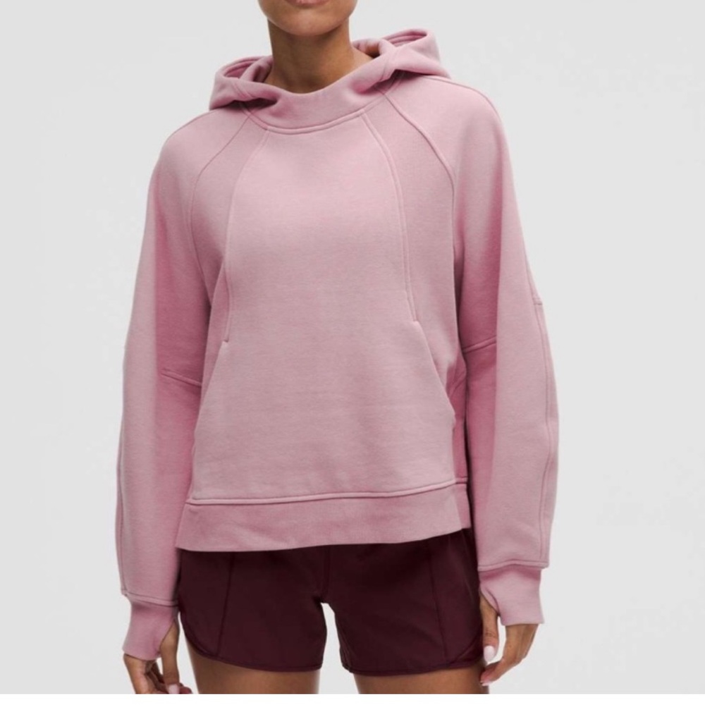lululemon athletica Pink Hoodie Sweatshirt